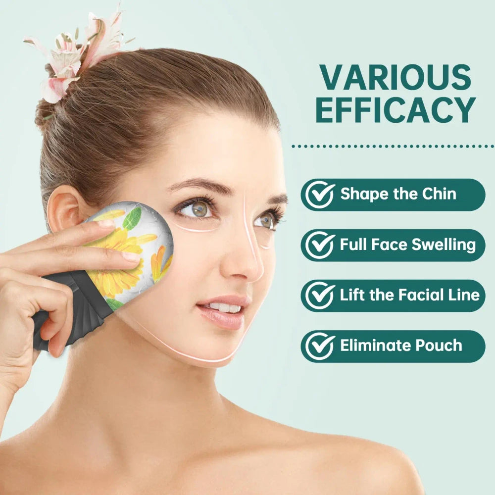 Silicone Ice Face Roller