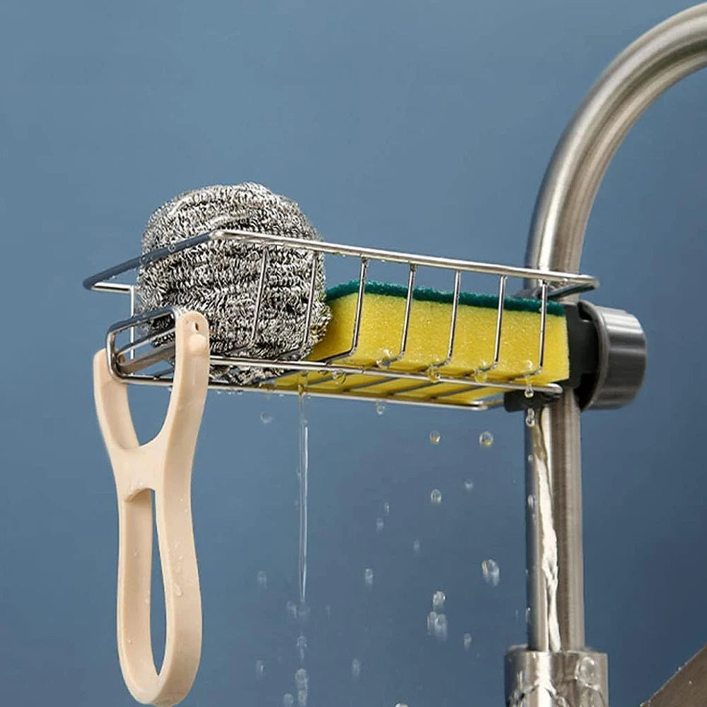 Kitchen Sink Faucet Sponge Holder