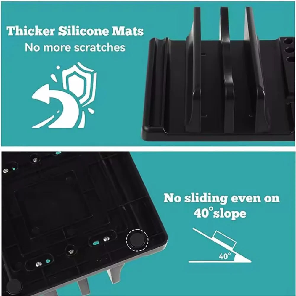 Adjustable Laptop Stand – Portable Ergonomic Riser
