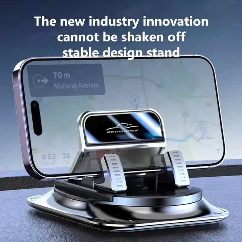 Anti-Slip Car Phone Mount – 360° Dashboard Holder