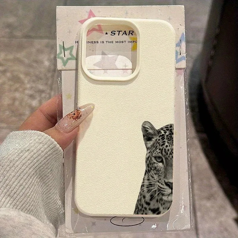 Panther Leopard Animal Print Design Phone Case For iPhone 17 16 15 14 Plus 13 12 11 Pro MAX 17 Air Soft Sililcone Phone Cover