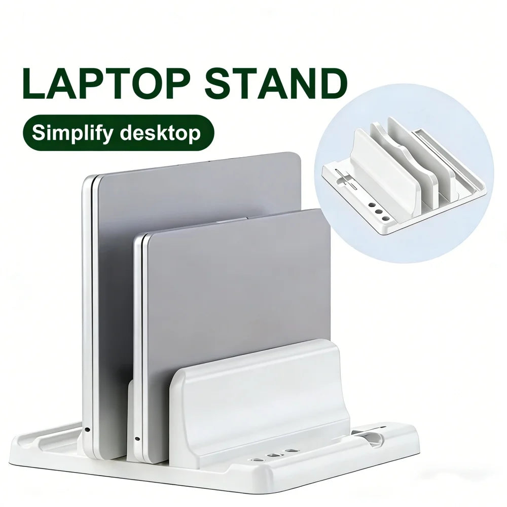Adjustable Laptop Stand – Portable Ergonomic Riser