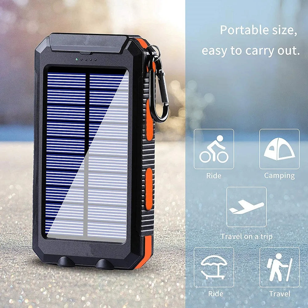 Solar Power Bank 80000mAh